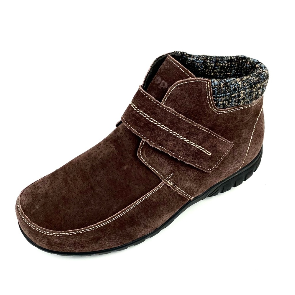 Propet Womens Nebraska Brown Suede Ankle Boots Size 6